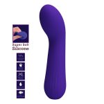 PRETTY LOVE - Faun dark Purple,G-spot vibrator, 12 vibration functions Memory function - obrazek 2
