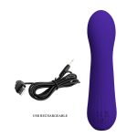 PRETTY LOVE - Faun dark Purple,G-spot vibrator, 12 vibration functions Memory function - obrazek 12