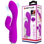 PRETTY LOVE - GLORIA Purple, 12 vibration functions 3 pulse wave settings Memory function - obrazek 9