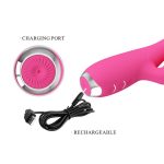 PRETTY LOVE - GLORIA Pink, 12 vibration functions 3 pulse wave settings Memory function - obrazek 8