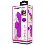 PRETTY LOVE - GLORIA Purple, 12 vibration functions 3 pulse wave settings Memory function - obrazek 10