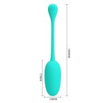 PRETTY LOVE - KNUCKER Green, 12 vibration functions Memory function - obrazek 9
