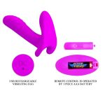 PRETTY LOVE -REMOTE CONTROL MASSAGER, 12 vibration functions Wireless remote control - obrazek 9