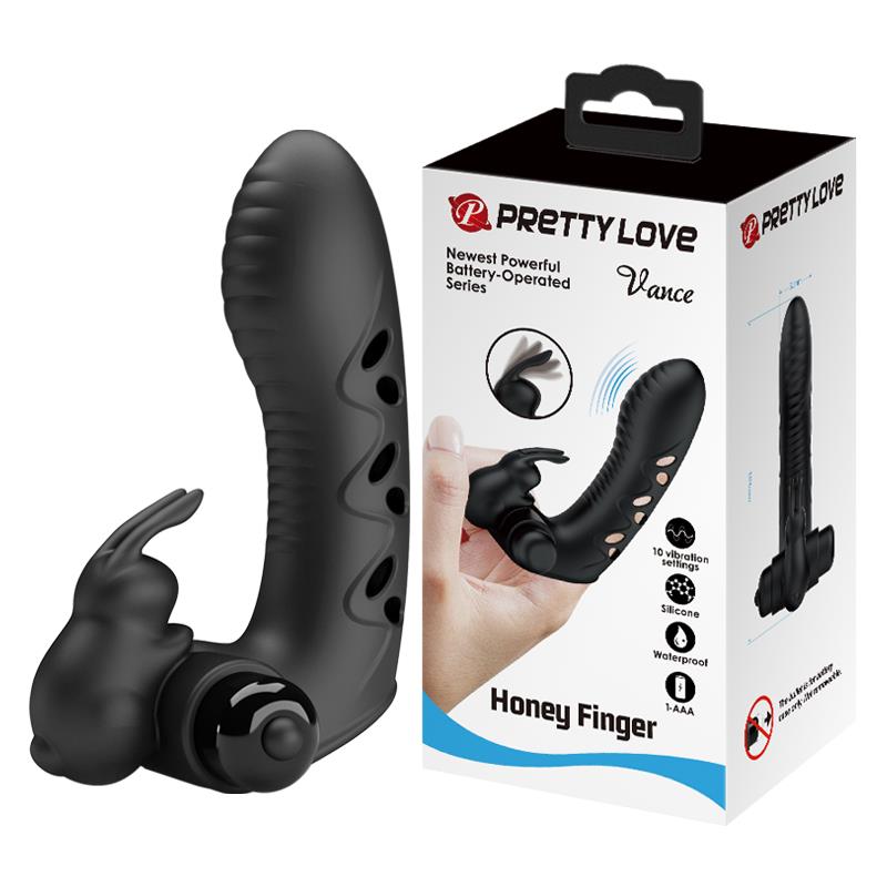 BI-014851 PRETTY LOVE -Vance, HONEY FINGER, 10 vibration functions - obrazek 1