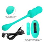 PRETTY LOVE - LESHY Dream Chaser 4, Green, 12 vibration functions Wireless remote control - obrazek 9