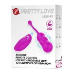 PRETTY LOVE -LESHY, 12 vibration functions Wireless remote control - obrazek 9