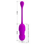 PRETTY LOVE - Callie, 12 vibration functions Memory function 12 thrusting settings - obrazek 5