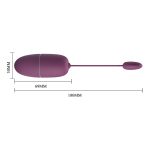 PRETTY LOVE - Nymph, 12 vibration functions Mobile APP Long-distance Control, ABS, 1 AAA battery - obrazek 12
