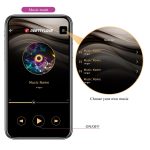 PRETTY LOVE - Nymph, 12 vibration functions Mobile APP Long-distance Control, ABS, 1 AAA battery - obrazek 4