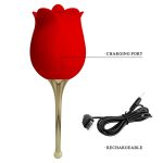 PRETTY LOVE - Rose Lover, 12 vibration functions 12 licking settings - obrazek 7