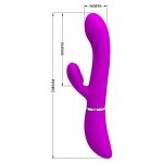 PRETTY LOVE - Clitoris Vibrator, 12 vibration functions Memory function 4 licking settings - obrazek 6
