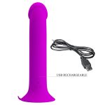 PRETTY LOVE - Murray PURPLE, 12 vibration functions 12 pulse wave settings Suction base - obrazek 10