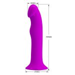 PRETTY LOVE - Murray PURPLE, 12 vibration functions 12 pulse wave settings Suction base - obrazek 11