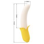 PRETTY LOVE - Banana Greek, 7 vibration functions 3 thrusting settings - obrazek 7