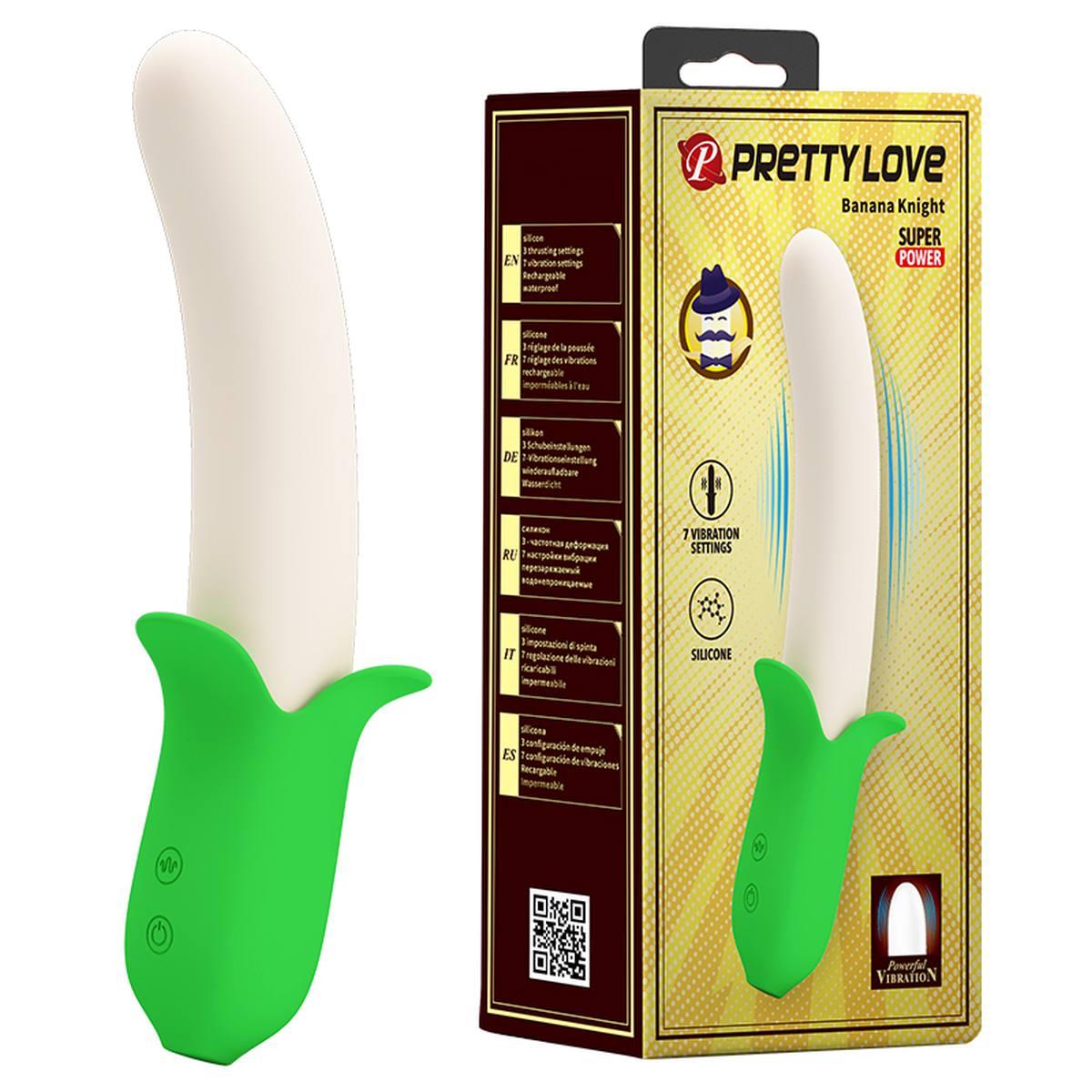 BI-014976 PRETTY LOVE - Banana Knight, 7 vibration functions - obrazek 1