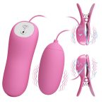 PRETTY LOVE - ELECTRIC SHOCK & VIBRO-BULLETS, 7 vibration functions 3 electric shock functions - obrazek 2