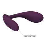 PRETTY LOVE - Baird Purple, 12 vibration functions Mobile APP Long-distance Control - obrazek 7