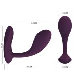 PRETTY LOVE - Baird Purple, 12 vibration functions Mobile APP Long-distance Control - obrazek 8