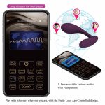 PRETTY LOVE - Baird Purple, 12 vibration functions Mobile APP Long-distance Control - obrazek 19