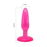 BAILE- BUTT PLUG PINK / RED - obrazek 6