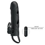 PRETTY LOVE - PENIS SLEEVE WITH BALL STRAP vibration - obrazek 4