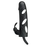 PRETTY LOVE - PENIS SLEEVE WITH BALL STRAP vibration - obrazek 6