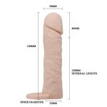 PRETTY LOVE - PENIS SLEEVE MEDIUM - obrazek 5