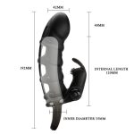 PRETTY LOVE -Cuper PENIS SLEEVE, 10 vibration functions - obrazek 6
