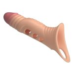 Pretty Love 8.7" Vibrating Penis Sleeve - obrazek 6