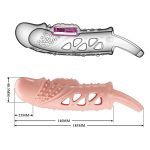 PRETTY LOVE - Cecelia PENIS SLEEVE , Vibration - obrazek 6