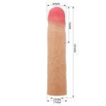 PRETTY LOVE - Kylian Flesh, Extend your penis lenghth 3'' (76mm) - obrazek 6