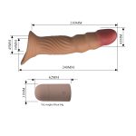 Pretty Love Vibrating Penis Sleeve Extender - obrazek 8