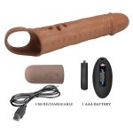 PRETTY LOVE - Penis Sleeve 12 vibration settings - obrazek 8