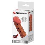 PRETTY LOVE Penis Sleeve, TPR, Waterproof - obrazek 7