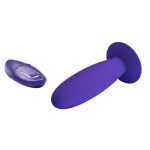 PRETTY LOVE - Remotr control vibrating plug - Youth, Wireless remote control 12 vibration functions Suction base - obrazek 4