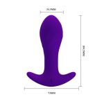 PRETTY LOVE - MORTON Anal Plug Massager 12 Functions USB - obrazek 5