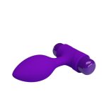 PRETTY LOVE -Vibra Butt Plug Purple - obrazek 4