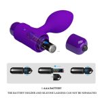 PRETTY LOVE -Vibra Butt Plug Purple - obrazek 7