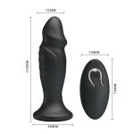 MR PLAY - POWERFULL VIBRATING Anal Plug - obrazek 4