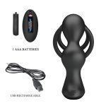 PRETTY LOVE - VIBRATION PENIS SLEEVE VI, vibrating anal stimulation - obrazek 8