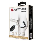 PRETTY LOVE - VIBRATION PENIS SLEEVE VI, vibrating anal stimulation - obrazek 10
