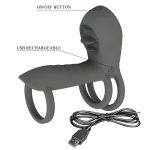 PRETTY LOVE - Master ring, 12 vibration functions 12 licking settings Memory function - obrazek 9