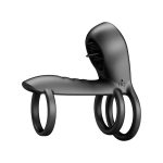 PRETTY LOVE - VIBRATING PENIS SLING Jammy, 12 vibration functions 12 licking settings Memory function - obrazek 3