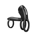 PRETTY LOVE - VIBRATING PENIS SLING Jammy, 12 vibration functions 12 licking settings Memory function - obrazek 5