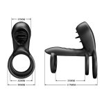 PRETTY LOVE - VIBRATING PENIS SLING Jammy, 12 vibration functions 12 licking settings Memory function - obrazek 13