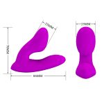 PRETTY LOVE - Melvin, 12 vibration functions Memory function Wireless remote control - obrazek 9