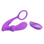 PRETTY LOVE - Warren Purple, Wireless remote control 12 pulse wave settings 12 vibration functions - obrazek 6