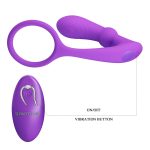 PRETTY LOVE - Warren Purple, Wireless remote control 12 pulse wave settings 12 vibration functions - obrazek 7
