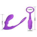 PRETTY LOVE - Warren Purple, Wireless remote control 12 pulse wave settings 12 vibration functions - obrazek 9