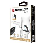 PRETTY LOVE - Warren Black, 12 vibration functions 12 pulse wave settings Wireless remote control - obrazek 10